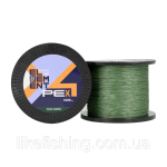 Шнур 1000м 0.309мм ZEOX Element PE X4 Moss Green