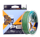 Шнур 150м 0.205 мм ZEOX Element PE X4 Moss Green