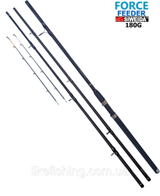 Фидерное удилище 3 м до 180 г Force Siweida