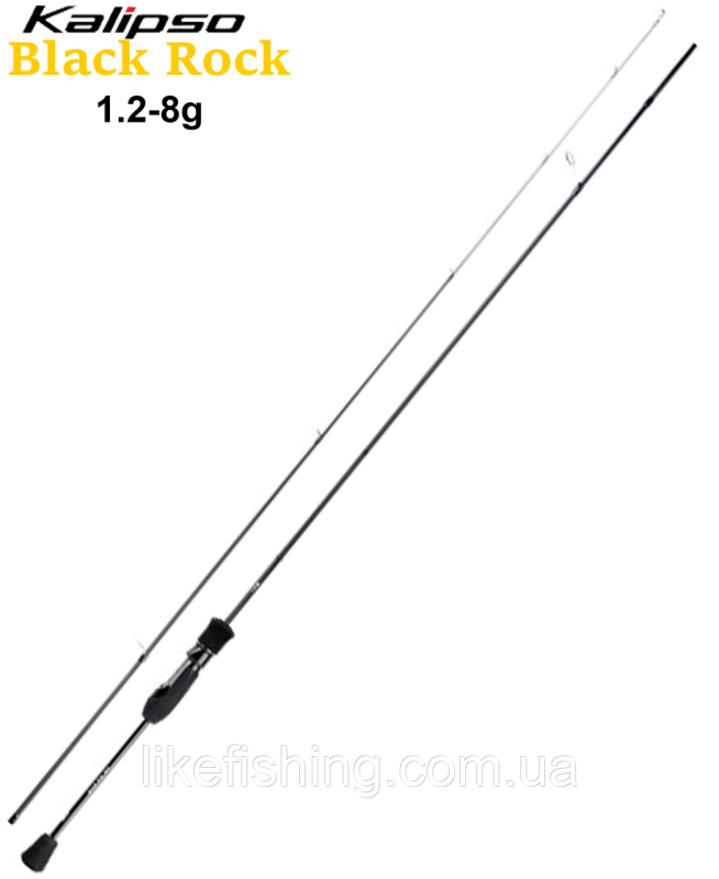 Спиннинг ультралайт 2.21m 1.2-8 g  Kalipso Black Rock