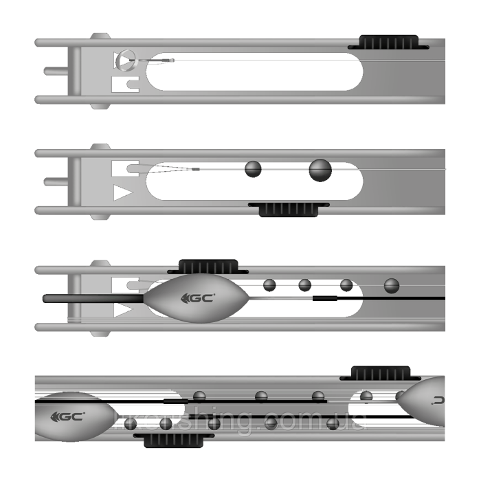 Мотовило GC Double Slider Winders 26 см 10 шт