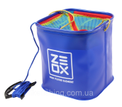 Ведро ZEOX Bucket With Rope and Mesh 15L