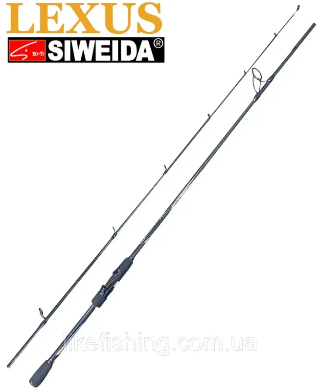 Спиннинг 2.65 м 50-100 г Lexus MX Siweida титан кольца
