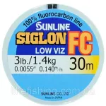 Флюорокарбон 0.225 мм 30 м 3.4 кг Sunline Siglon FC