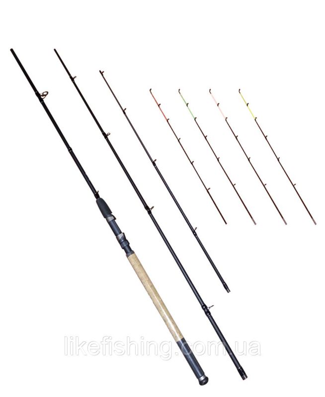 Фидерное удилище 3 м 30-120 г Ballistic Eos 4 квивертипа