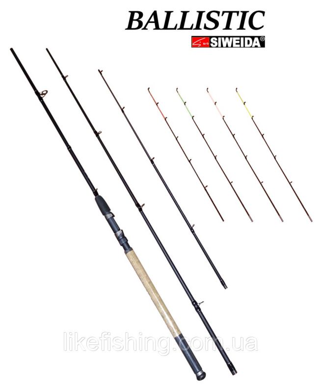 Фидерное удилище 3.9 м 30-120 г Ballistic Eos 4 квивертипа