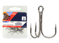 Гачок трійник №1(30шт) ZEOX Basic Treble 330BN