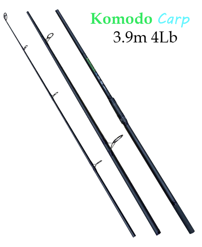 Коропове вудлище 3.9 м 4lb Komodo Carp Feima