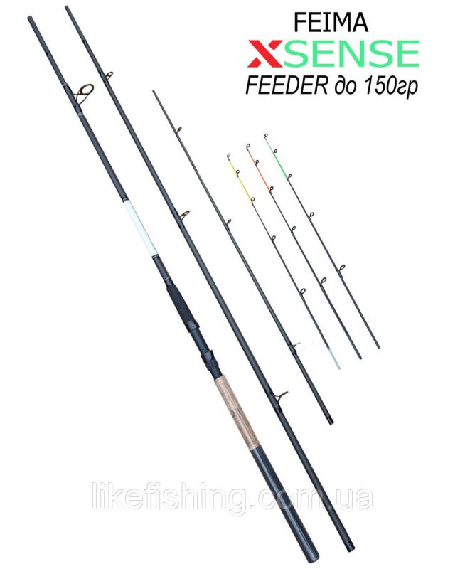 Фидерное удилище 3.3 м до 150 г X Sense Feeder Feima
