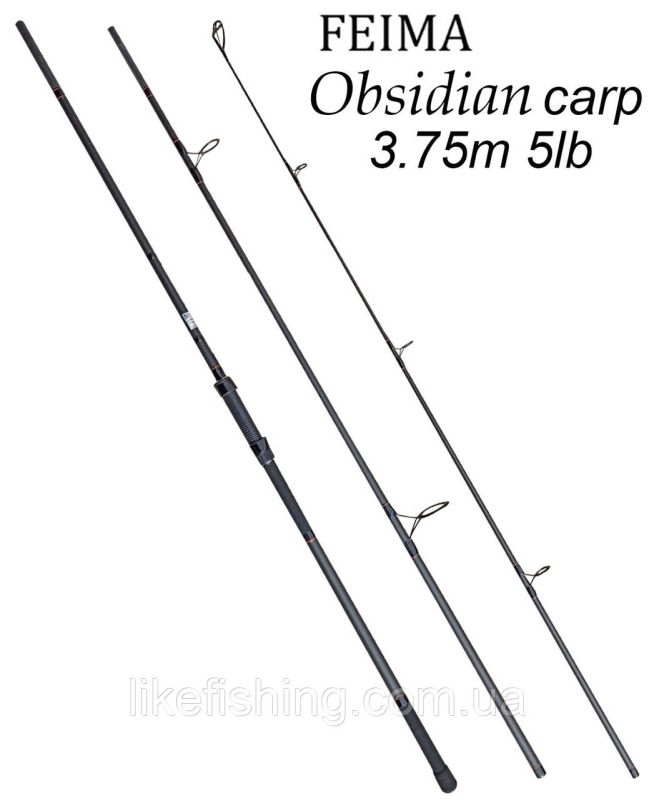 Сподовое удилище 3.75 м 5 lb Obsidian Carp Spod Feima