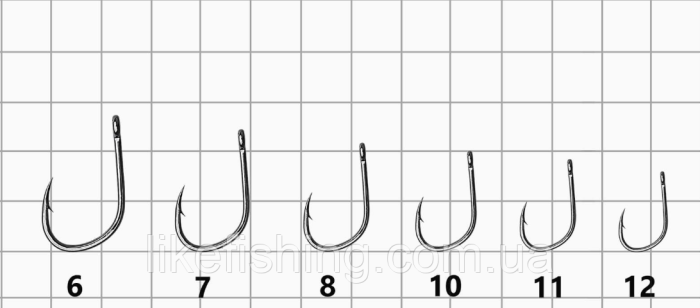 Крючок Kalipso Method iseama 102110BN №10(10)
