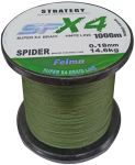 Шнур 0.12 мм 1000 м 9.4 кг Strategy SP X4 Feima Green