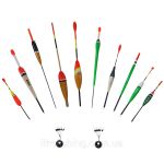 Набор поплавков Expert 10 шт Balsa в коробке