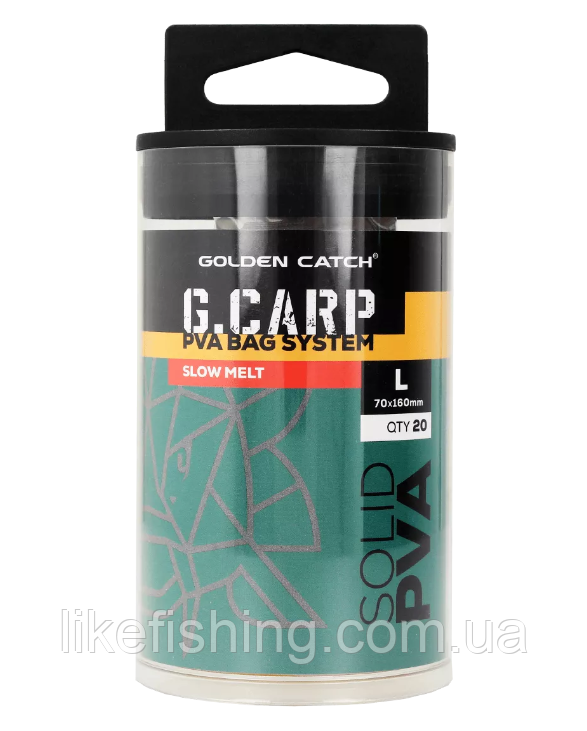 ПВА система завантаження пакетів GC G. Carp PVA Bait Bag System 70x160 мм L 20шт