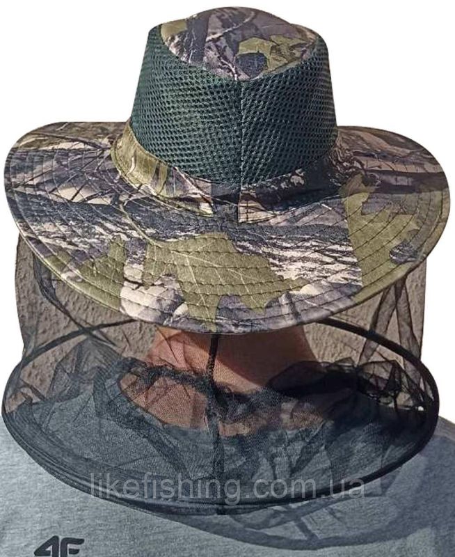 Шляпа накомарник камуфляж 3G