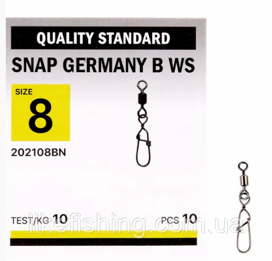 Застежка Kalipso Snap Germany B WS 2021 BN №8(10)