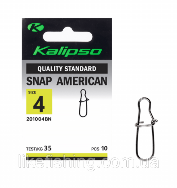 Застежка Kalipso Snap American-201004BN №4(10)