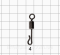 Застежка Kalipso Quick change swivel long 1014 04 MB №4(10)