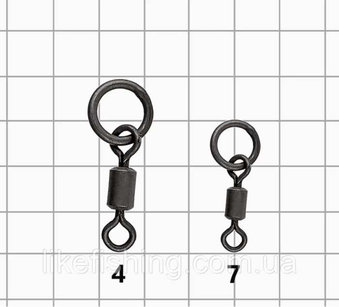 Вертлюг Kalipso Swivel with ring 101104HB №4(10)