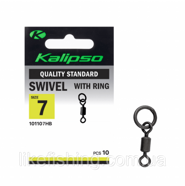 Вертлюг Kalipso Swivel with ring 101107HB №7(10)