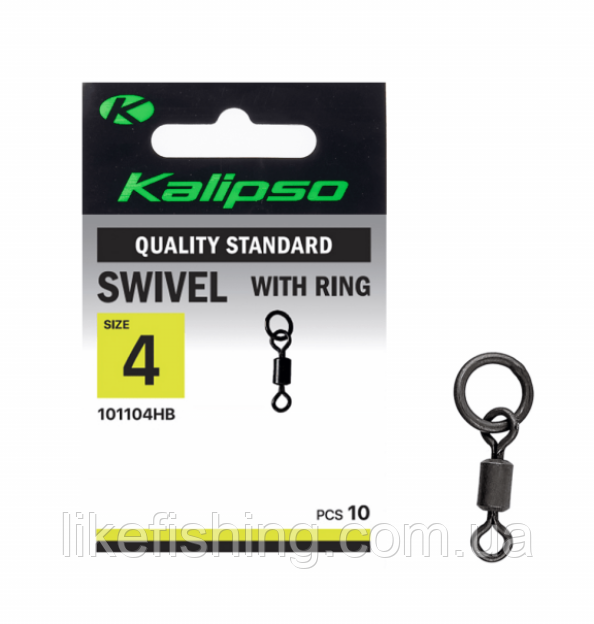 Вертлюг Kalipso Swivel with ring 101104HB №4(10)