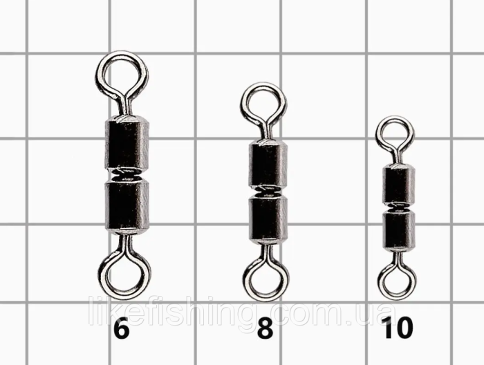 Вертлюг Kalipso Swivel High Speed Double 102010BN №10(12)