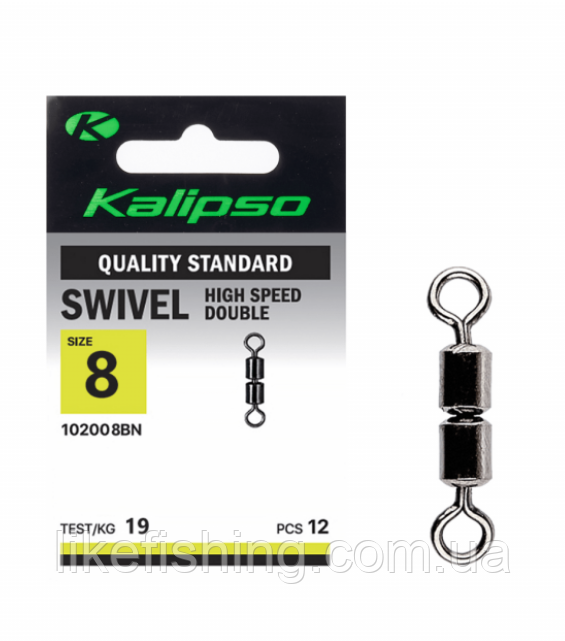 Вертлюг Kalipso Swivel high speed double 102008BN №8(12)