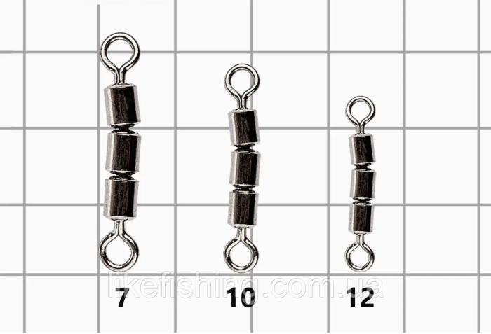 Вертлюг Kalipso Swivel high speed triple 103207BN №7(12)