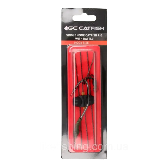 GC Single Hook Catfish Rig With Rattle 4/0
