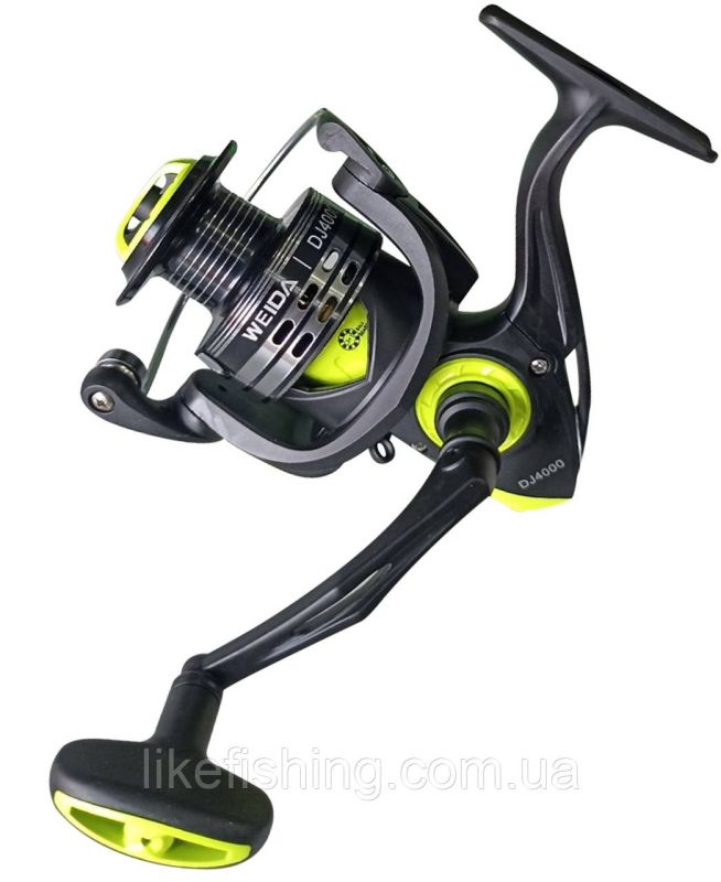 Котушка DJ 5000 Weida 3+1BB салатова