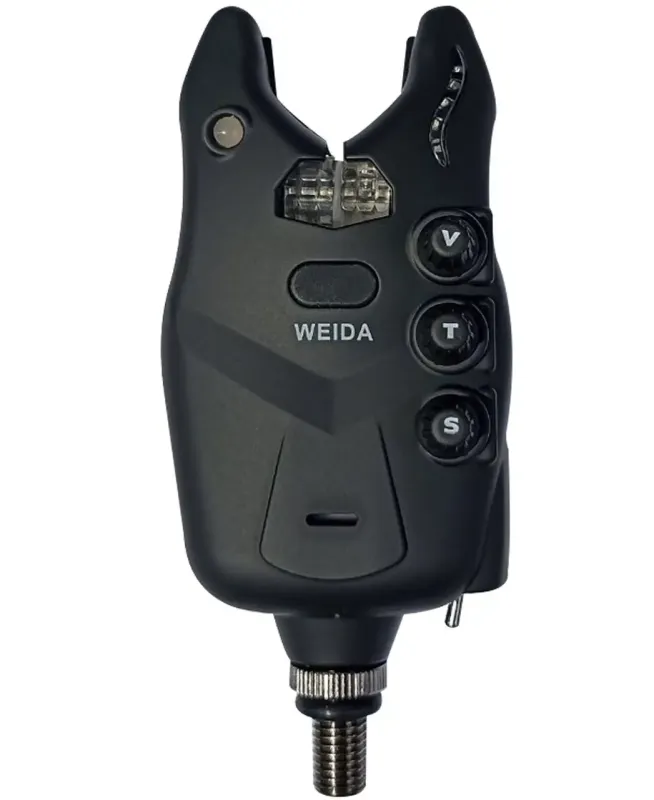 Набор карповых сигнализаторов поклевки 4+1 Weida Антивор 6 цветов