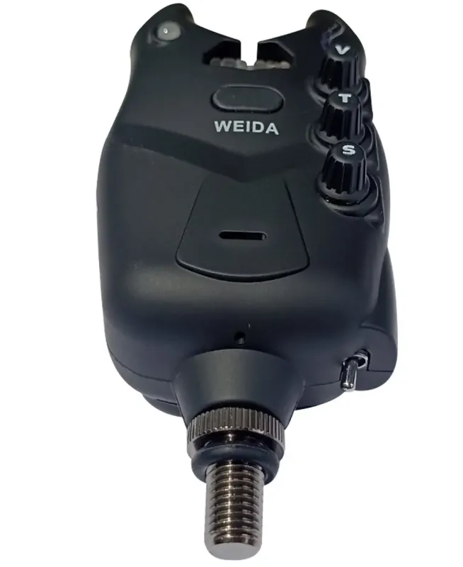 Набор карповых сигнализаторов поклевки 4+1 Weida Антивор 6 цветов