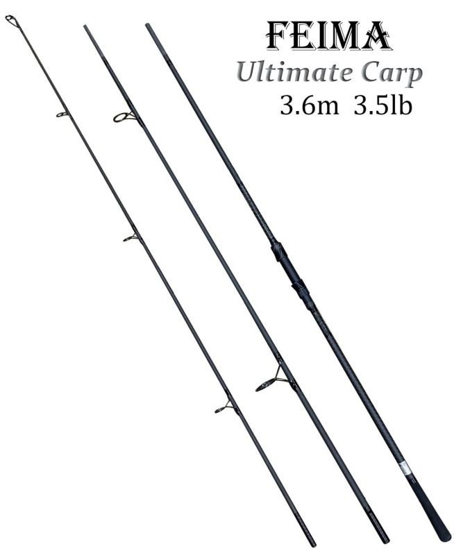 Коропове вудлище 3.6 м 3.5 lb Ultimate Carp Feima