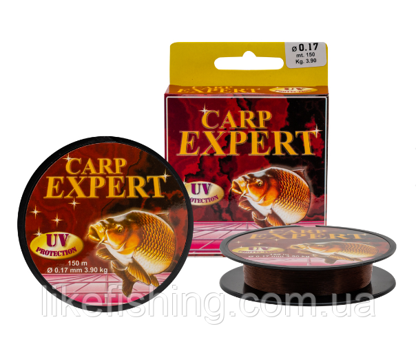 Лісочка 150 метрів 0.25 мм UV Brown Carp Expert