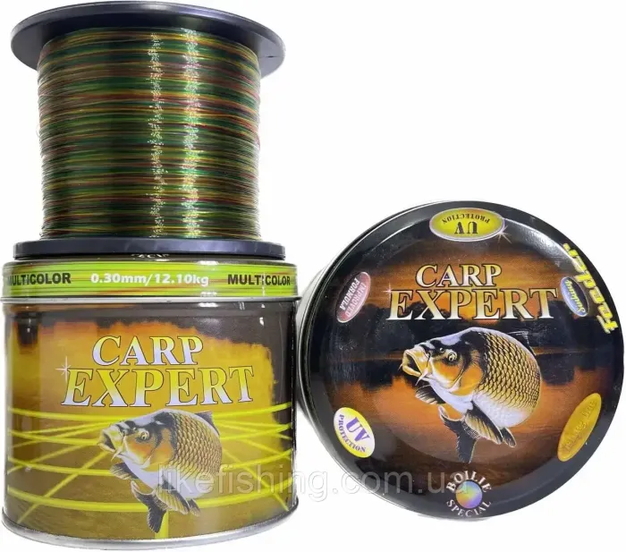 Леска 0.28 mm 1000 метров Multicolor Carp Expert