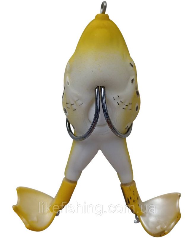 Лягушка силиконовая приманка для ловли хищника