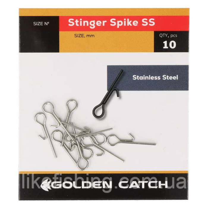 Шпилька для силикона GC Stinger Spike SS L (10шт)