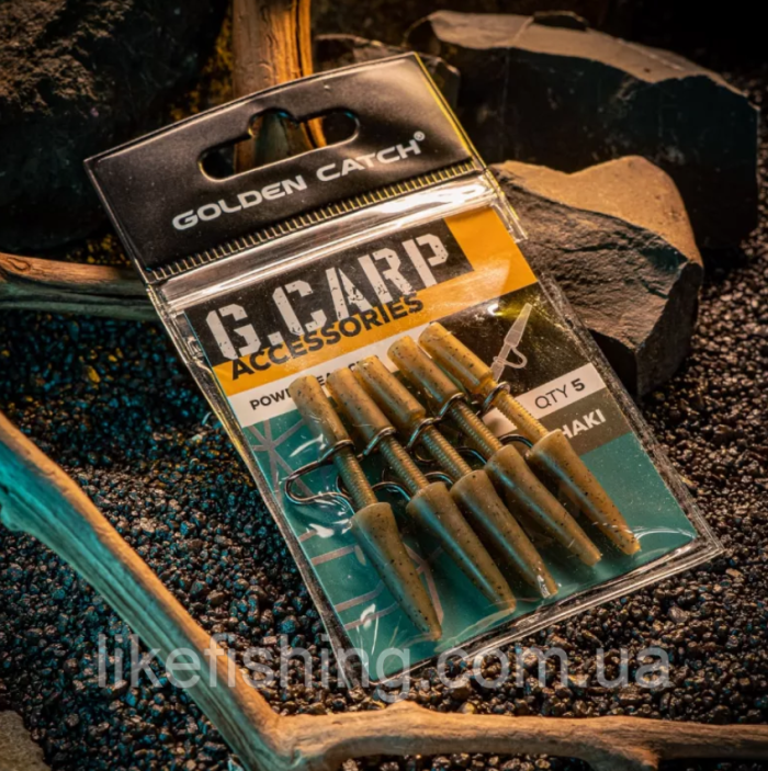 Клипса GC G.Carp Power Lead Clip (5шт) Khaki