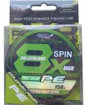 Шнур 0.22 мм 150 м Х8 PE Boya By Fluo Green