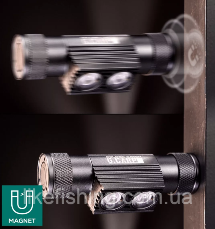 Фонарь налобный GC G.Carp Ti-Blue