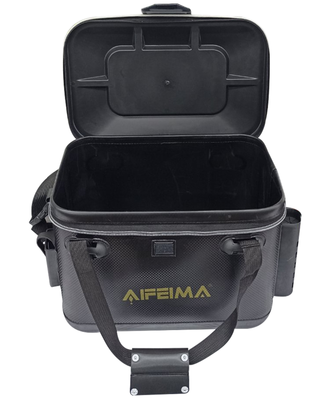 Сумка EVA 37 см с держателями для удилищ Feima черная