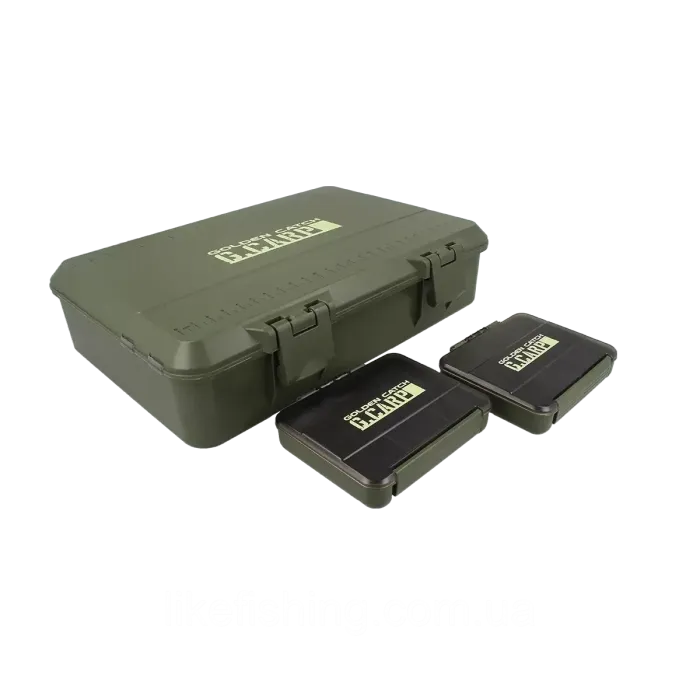 Коробка поводочница GC G.Carp Major Tackle Box L set