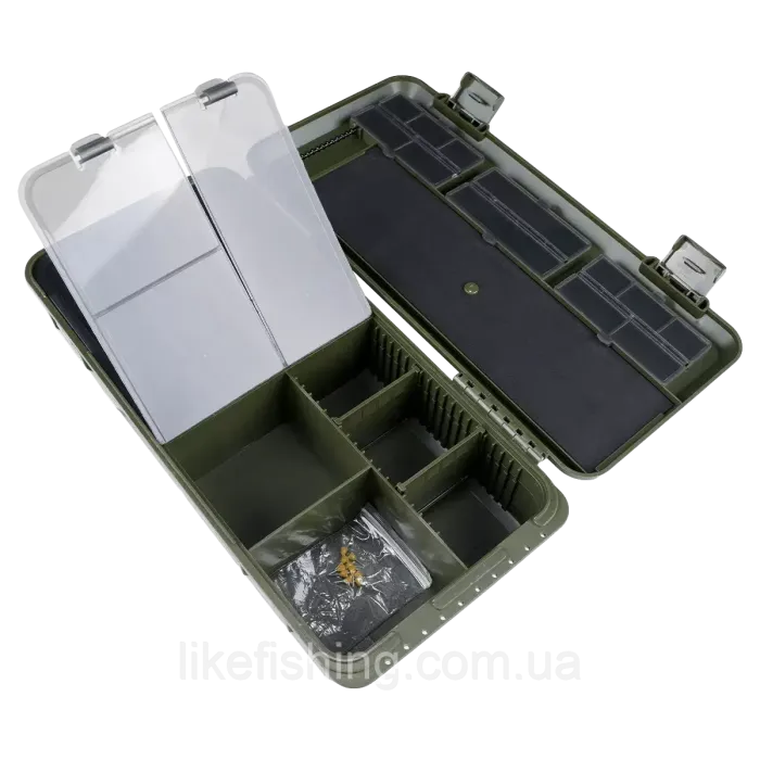 Коробка поводочница GC G.Carp Flat Tackle Box