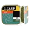 Поводочный материал в оплетке GC G.Carp Coated Braid Stiff 20м 35lb Weed Green