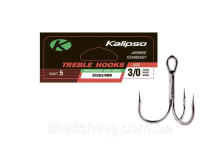 Крючок тройник Kalipso Treble 30362/0BN №2/0 5шт
