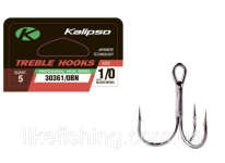 Крючок тройник Kalipso Treble 30361/0BN №1/0 5шт