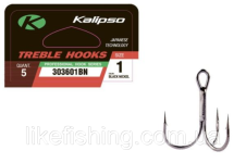Крючок тройник Kalipso Treble 30361/0BN №1 5шт