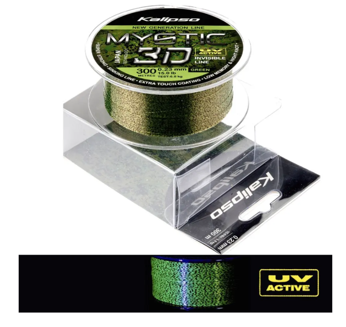 Лісочка 300м 0.35мм Kalipso Mystic 3D Green