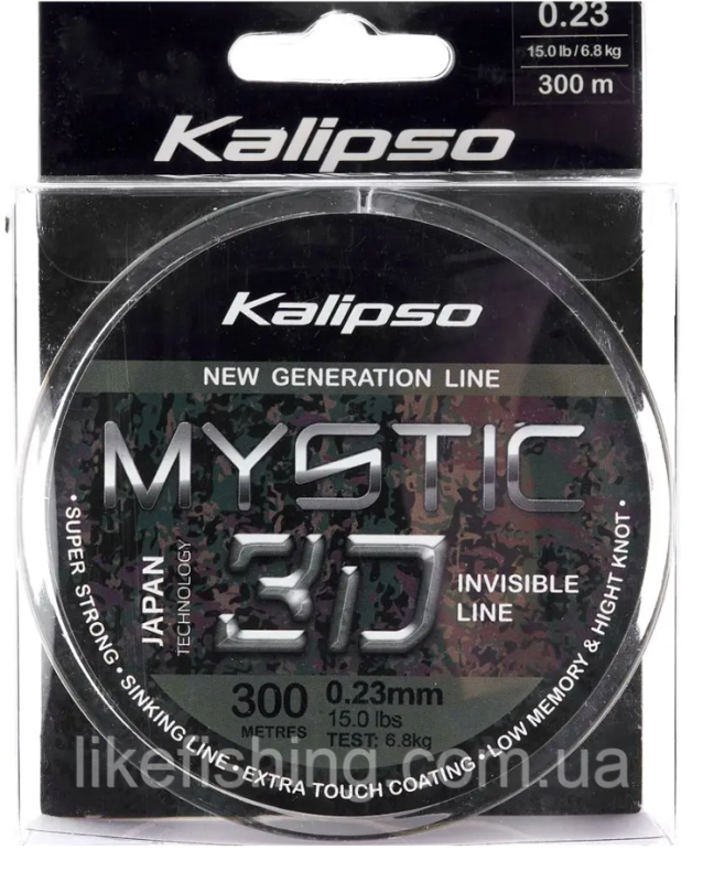 Лісочка 300м 0.23мм Kalipso Mystic 3D