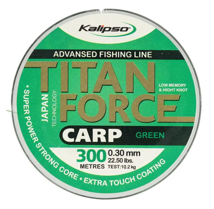 Леска 300м 0.40мм Kalipso Titan Force Carp GR